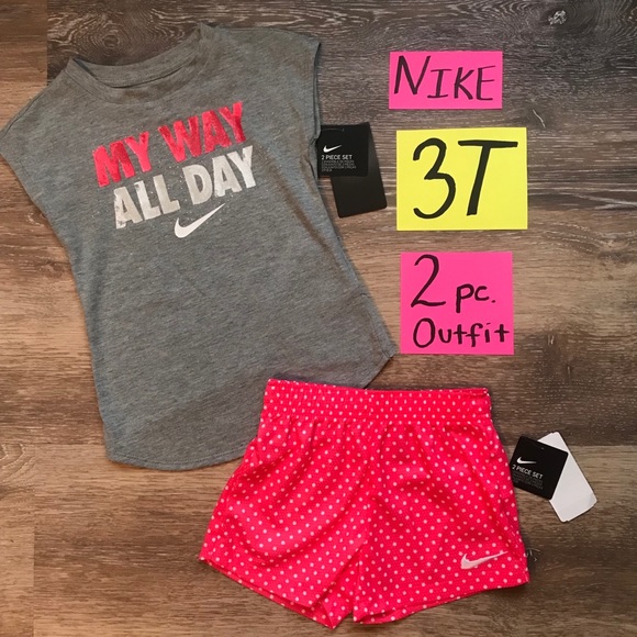 Nike Other - NWT Nike Size 3T Matching 2pc Outfit